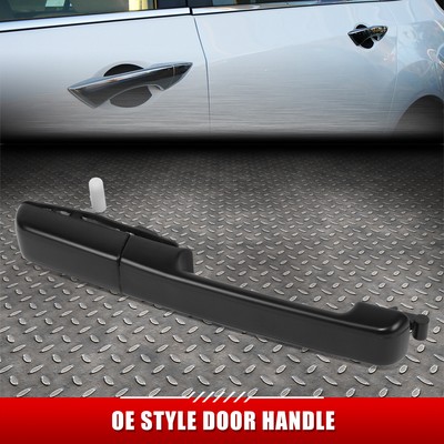 Для 90-94 VW Passat OE Style Текстурированная черная наружная ручка задней двери со стороны водителя