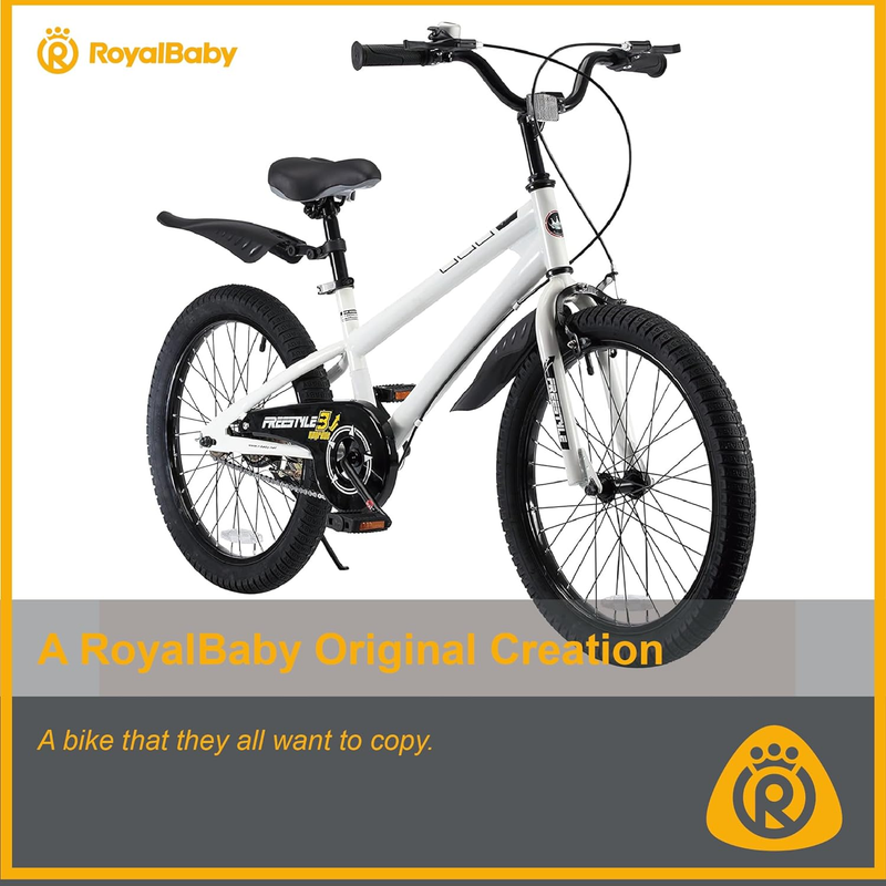 Freestyle Kids Bike 2 Hand Brakes 12 14 16 18 20 Inch Children'S Bicycle for Boy