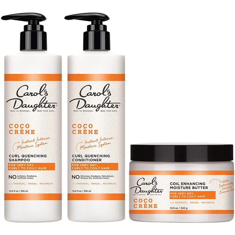 Carol&rsquo;S Daughter Coco Creme Sulfate Free Shampoo and Conditioner Set with Silico