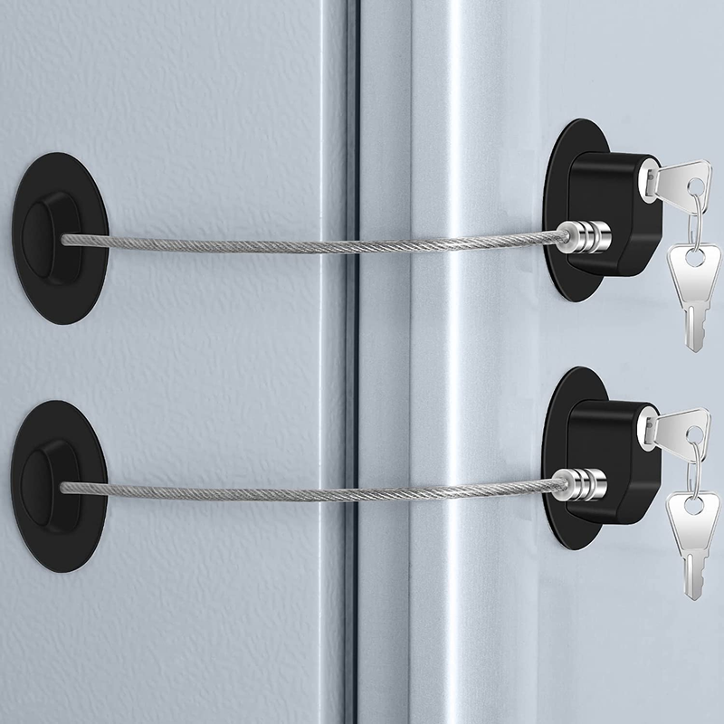 Lock, Refrigerator Lock For Children, Mini Fridge Locks For 
