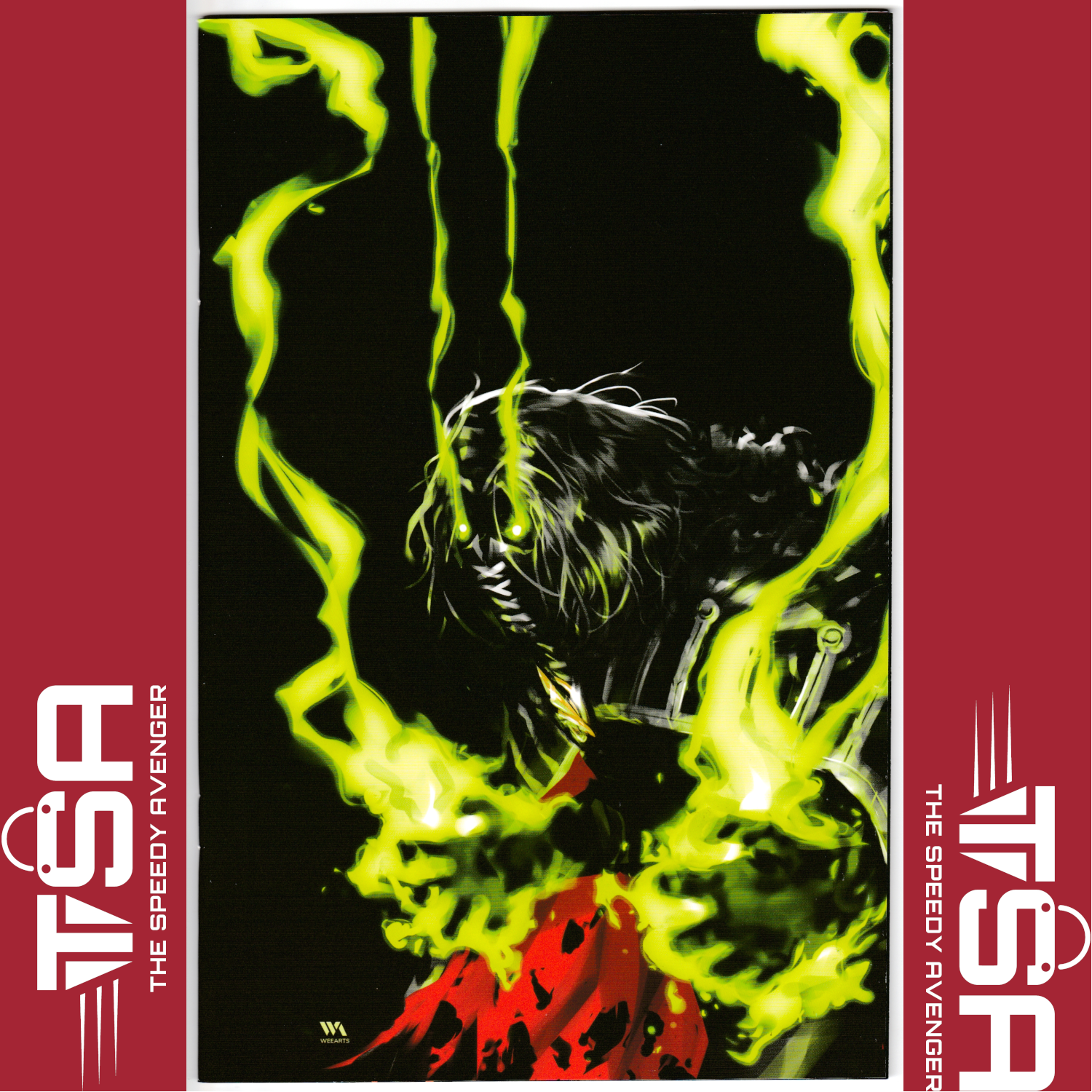 VANISH #1 Huy Dinh Green Virgin Variant Limited to 300 W/ COA Stegman Cates