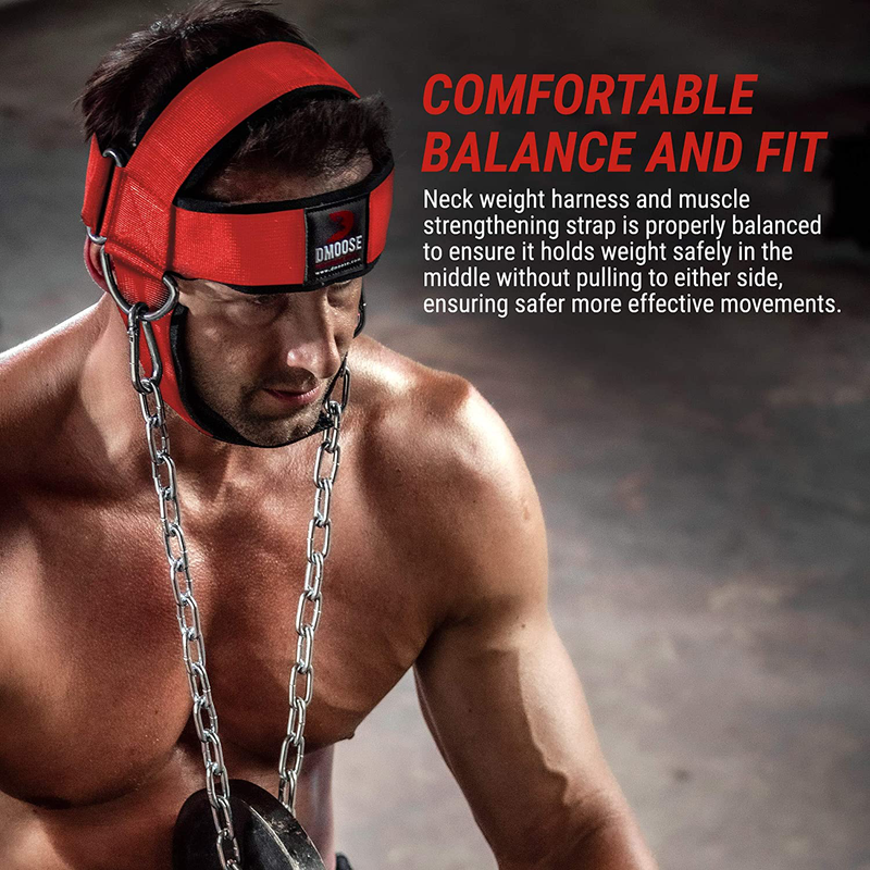 Neck Harness Weight Lifting Equipment For Head And Muscle Strength Chain Workout
