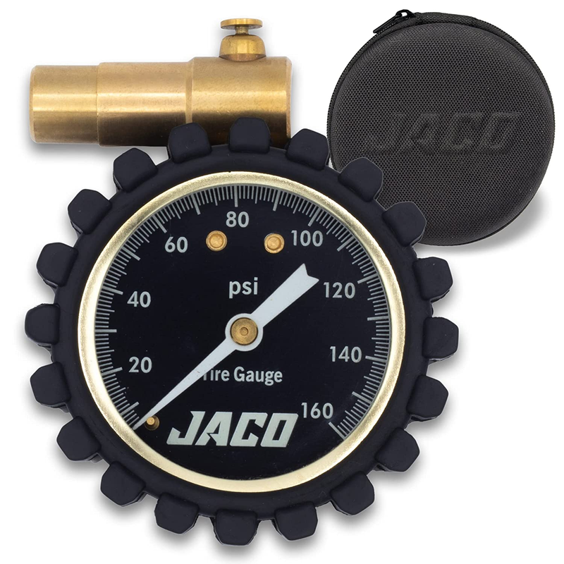 JACO RDX-160 Presta Tire Pressure Gauge for Bikes (10-160 PSI) | Road Bike & BMX