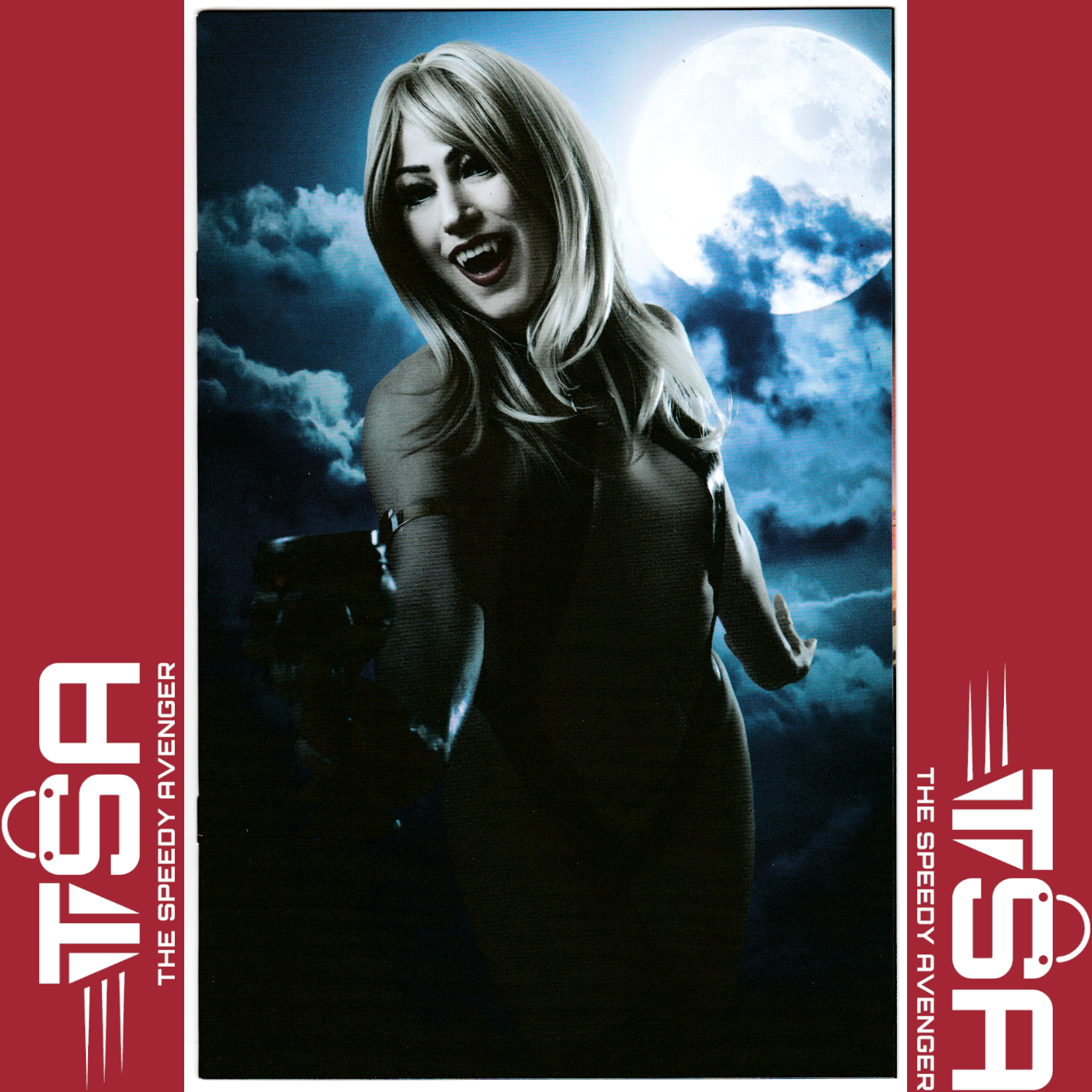 VAMPIRELLA VS THE SUPERPOWERS #1 Cosplay 1:20 Incentive Ratio Virgin Variant