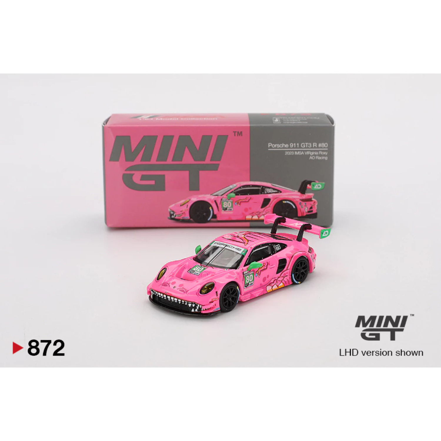 (2点)MINI GT 1/64 ポルシェ 911 GT3R #80 roxy 2 Points Mini Gt 1/64 Porsche 911 Gt3R 80 Roxy Minicar | eBay