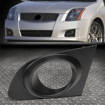 Для 07-12 Nissan Sentra 1 шт. черная рамка противотуманной фары в стиле OE со стороны водителя