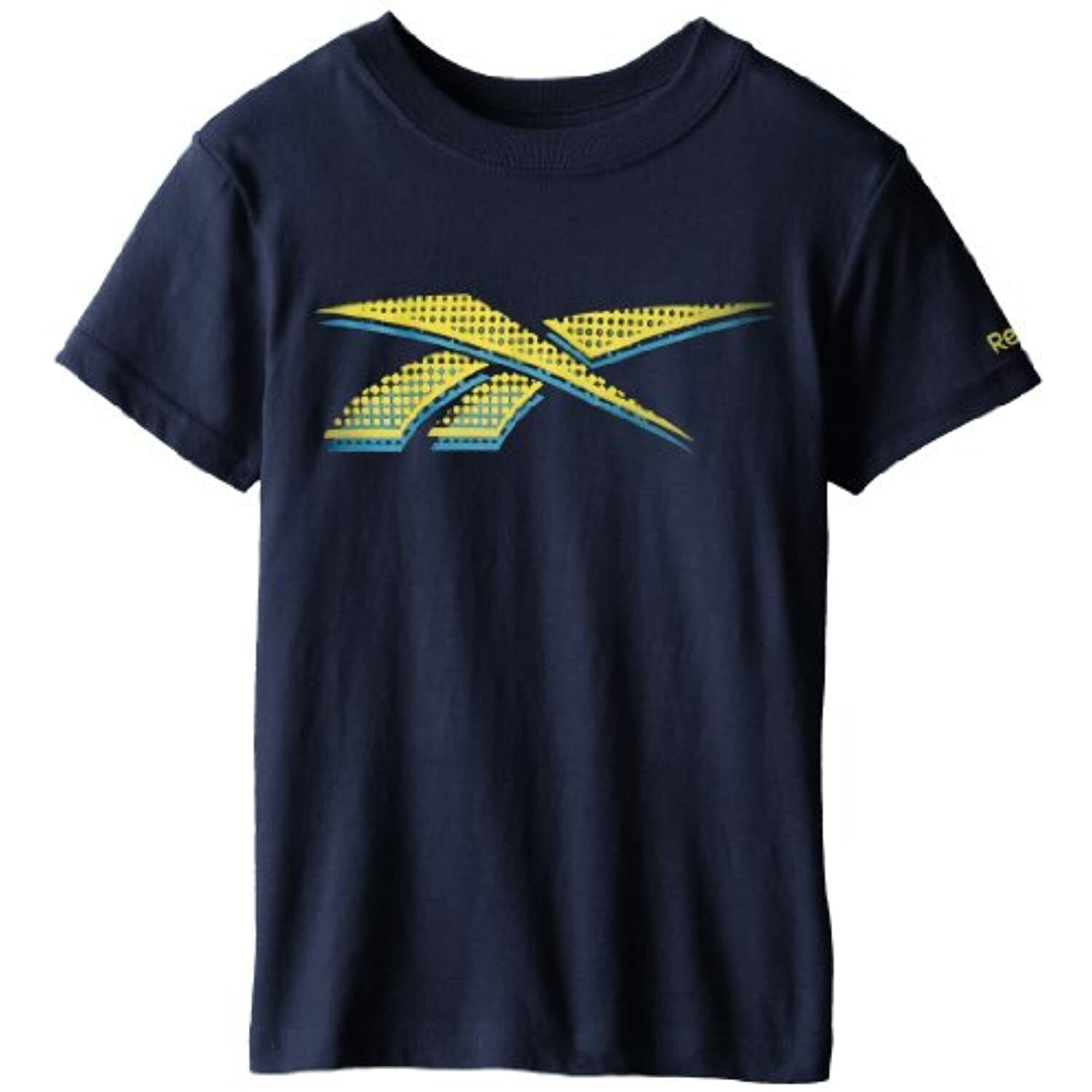 Reebok Little Boys' Graphic Tee HT2122 Dark Navy Size Large (6)