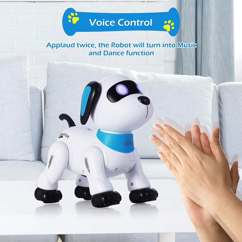 LUO Remote Control Robot Dog Toy, Programmable Interactive & Smart Dancing Robot
