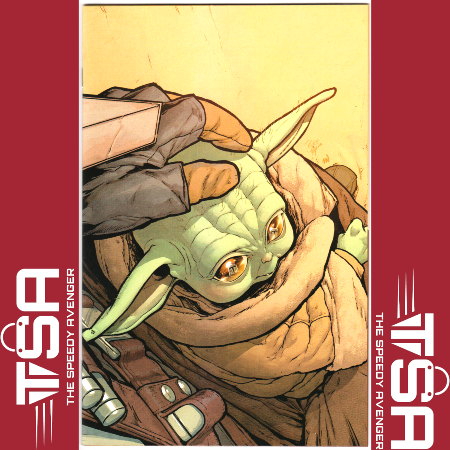 STAR WARS THE MANDALORIAN #1 (Vol 2) Rickie Yagawa 1:100 Virgin Incentive Ratio