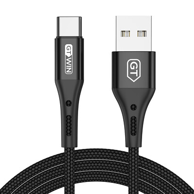 Micro USB Type c Cable 1m/2m/3m Charger Data Sync Braided For Samsung Android
