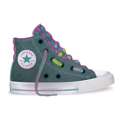 Converse All Star Loopholes Hi Shadow Teal/Aegean Aqua - 6