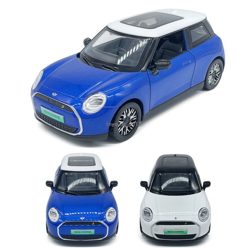 1:28 2024 BMW Mini Cooper Sedan Model Car Diecast Toy Cars Metal