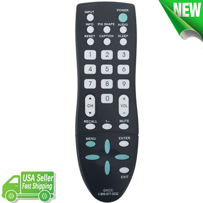 GXCC Replace Remote Control for Sanyo TV DP42D23 DP39E23 DP39E63 DP46812 DP19648