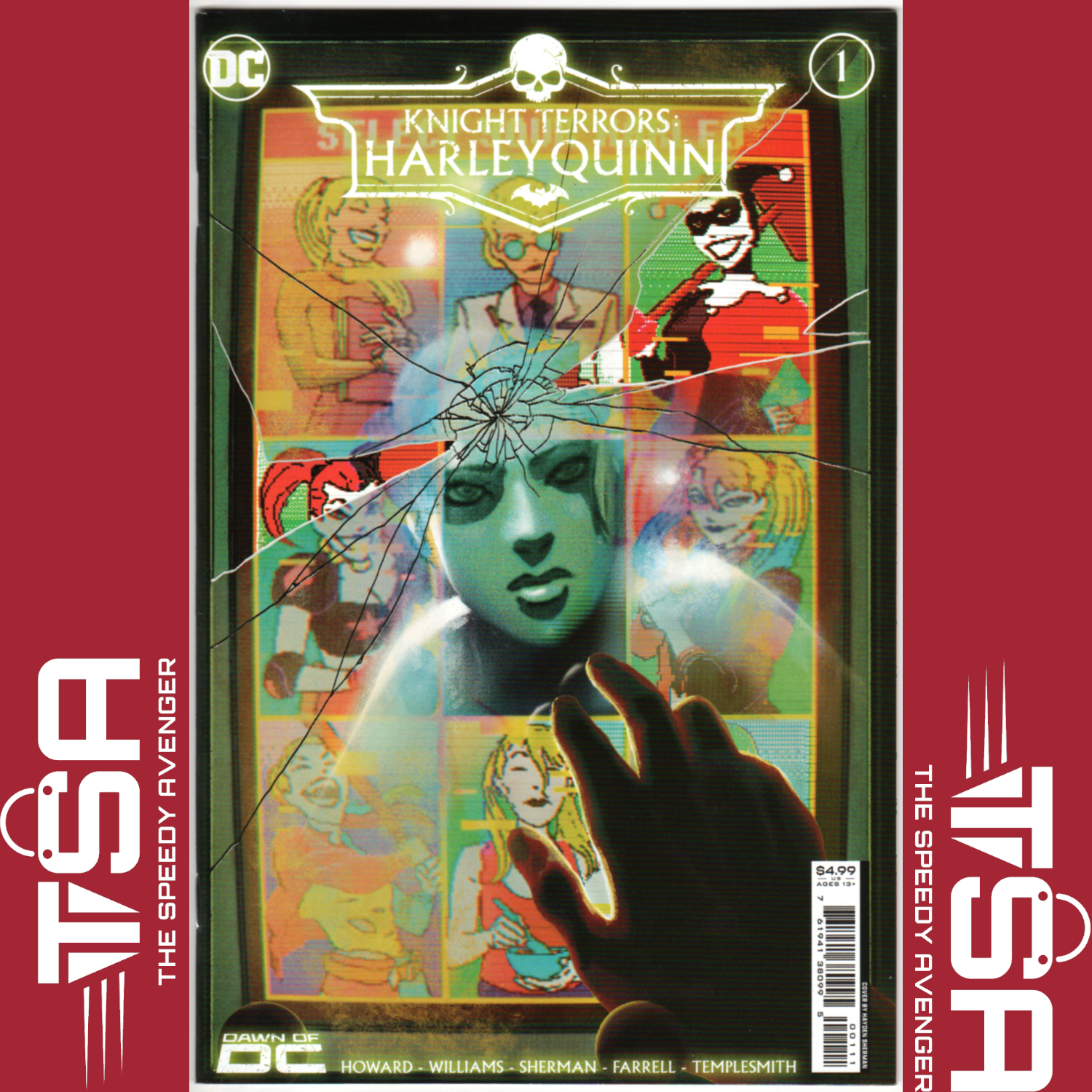 KNIGHT TERRORS HARLEY QUINN #1 Hayden Sherman Regular Cover A 2023 DC Comics