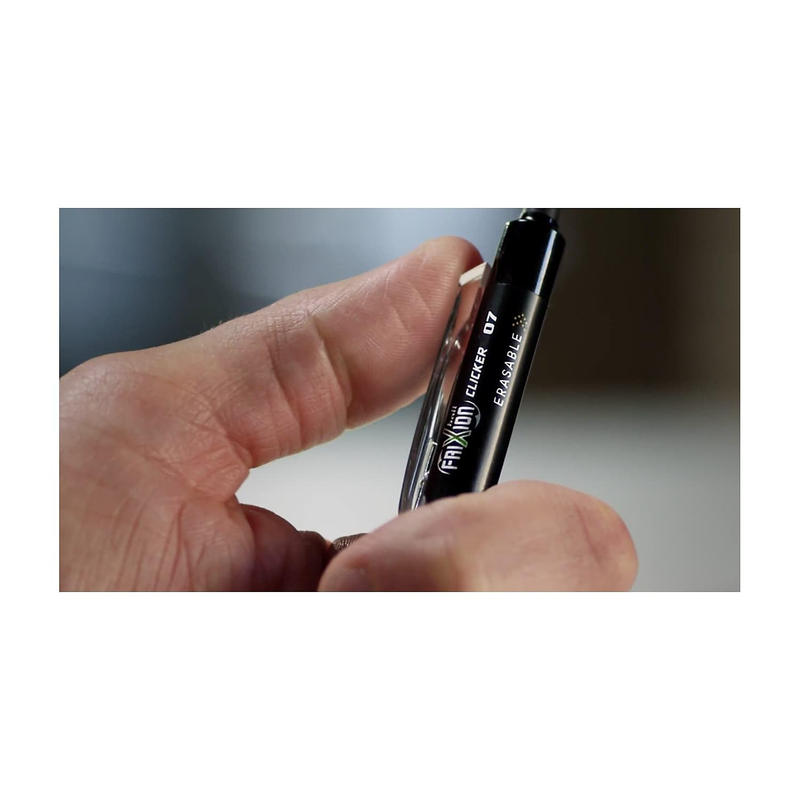 PILOT Frixion Clicker Erasable, Refillable & Retractable Gel Ink Pens, Fine Poin