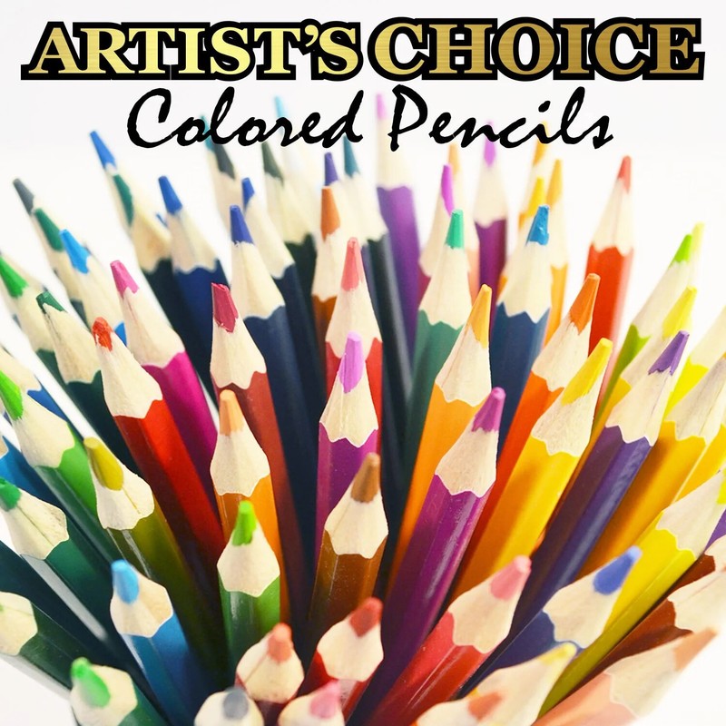 120 Colored Pencils (EXTRA LARGE SET)(NO DUPLICATES) Premium Grade Professionals