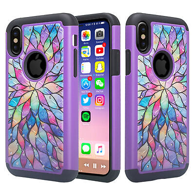 Case for Apple iPhone XS / iPhone X Case Protective Shockproof Phone Cover