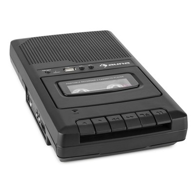 (B-WARE) MOBILER ANALOGER REKORDER TAPE DECK AUFNAHME BÜRO BOXEN WIEDERGABE