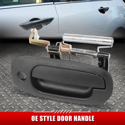 ДЛЯ 02-04 DAKOTA DURANGO ЧЕРНАЯ ТЕКСТУРИРОВАННАЯ РУЧКА ДЛЯ ОТКРЫВАНИЯ ПЕРЕДНЕЙ ПРАВОЙ ДВЕРИ С ЗАМОЧНОЙ СКВАЖИНОЙ