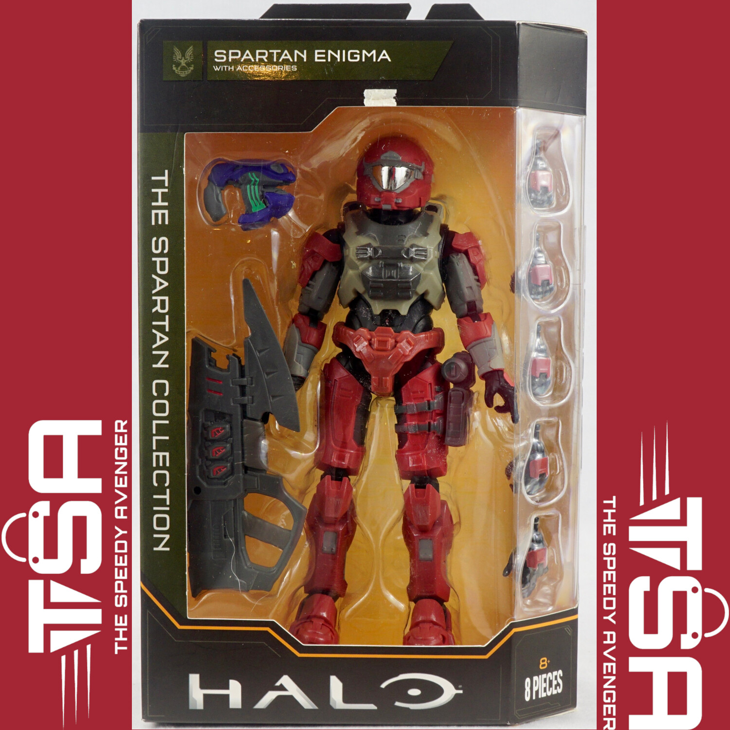 HALO SPARTAN ENIGMA The Spartan Collection Series 4 Collectible Figure XBOX 343