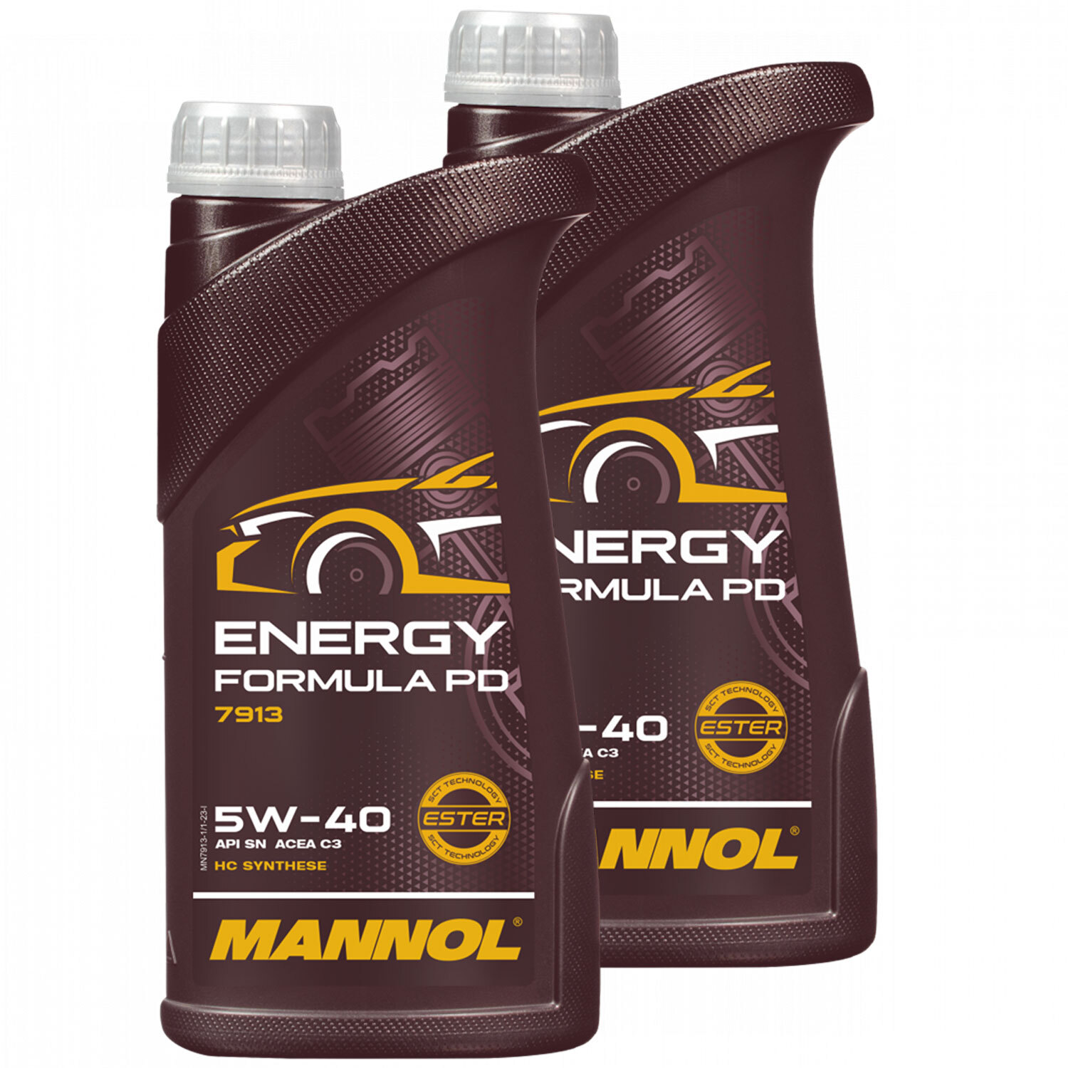 Motoröl MANNOL Energy Formula PD 5W-40 API SN 2 X 1 Liter für BMW
