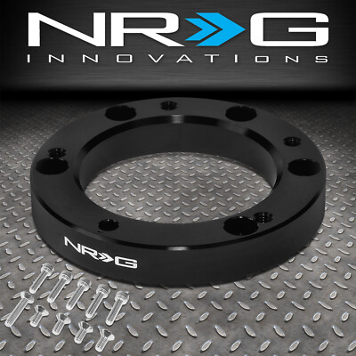 ПЕРЕХОДНИК СТУПИЦЫ РУЛЕВОГО КОЛЕСА NRG INNOVATIONS SRK-65BK 1/2 H С 6 НА 5 ОТВЕРСТИЙ ЧЕРНЫЙ