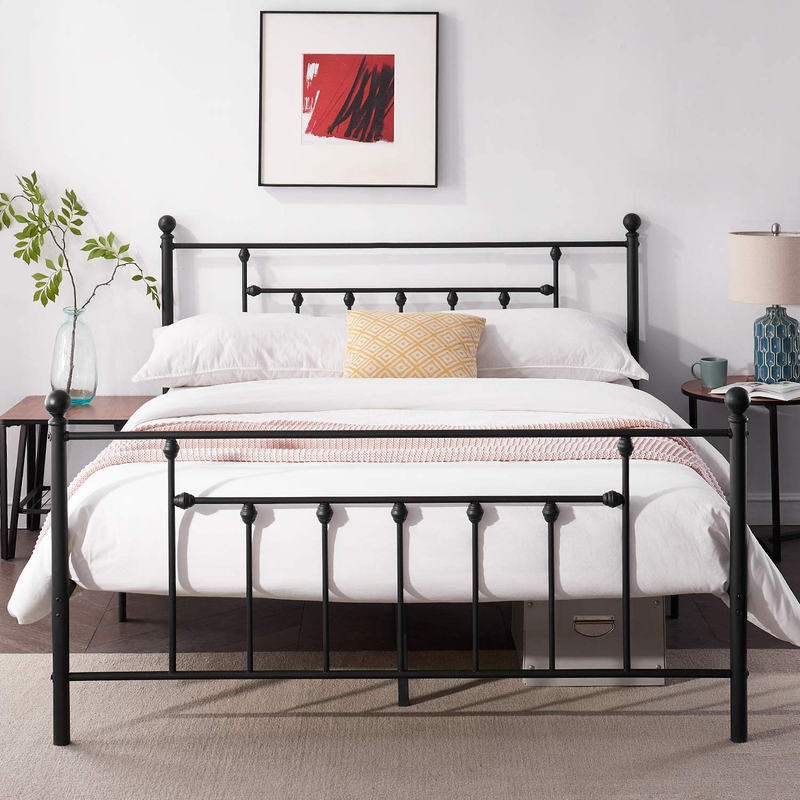 With Headboard And Footboard, Heavy Duty Sla