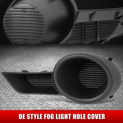 Для 08-10 Toyota Highlander OE Style Черная рамка противотуманной фары со стороны водителя