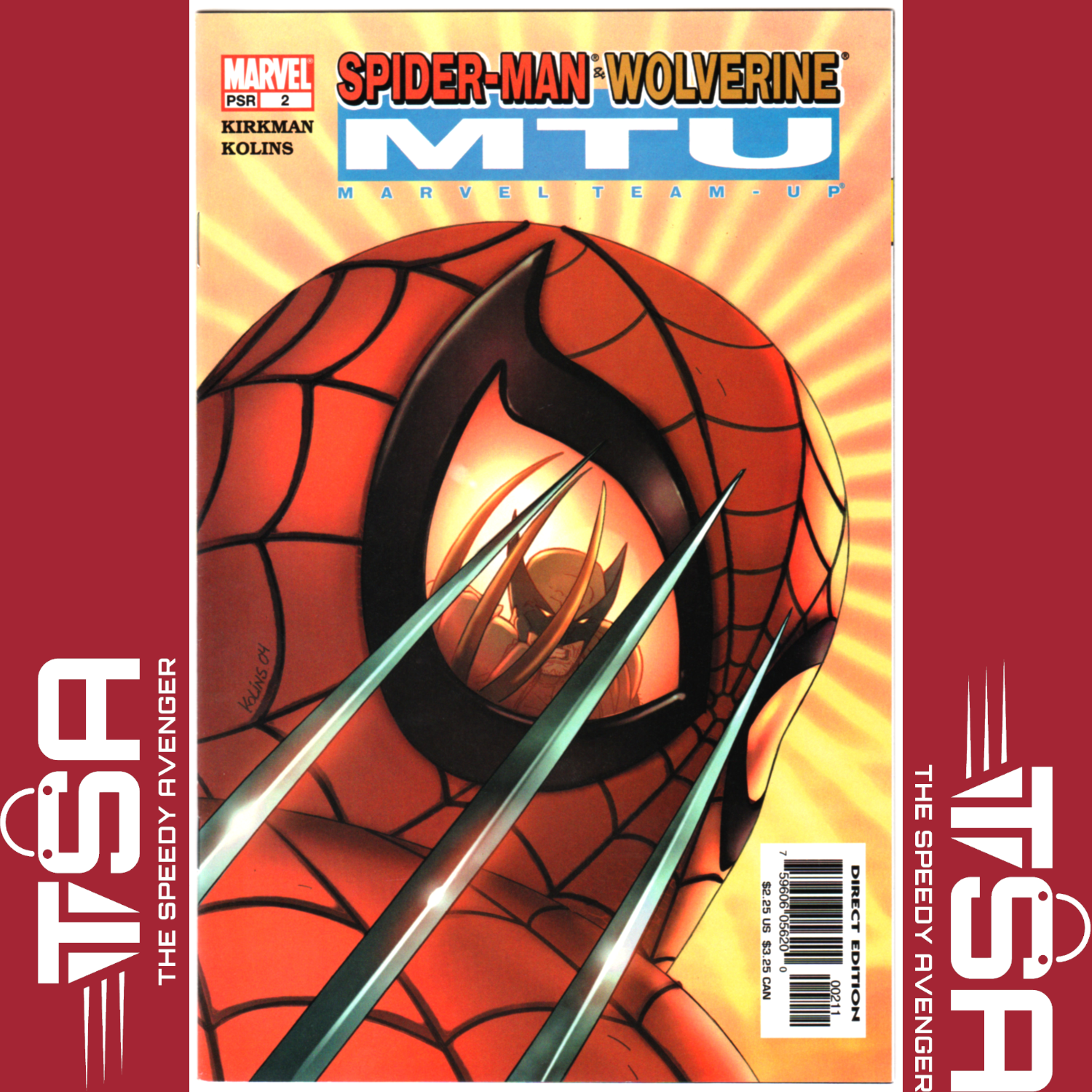 MARVEL TEAM-UP #2 (Vol 3) Scott Kolins FIRST IRON MAN DR DOOM AVENGERS DOOMSDAY