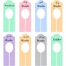 UPC 689744000066 product image for Shappy 8 Pieces Colorful Closet Dividers Baby Boy Girl Clothing Rack Size With | upcitemdb.com