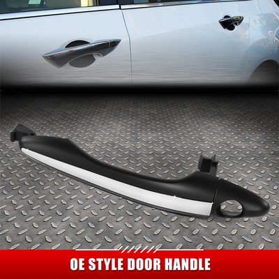 Для 11-15 Optima Черная/хромированная наружная ручка передней левой двери со стороны водителя с замочной скважиной