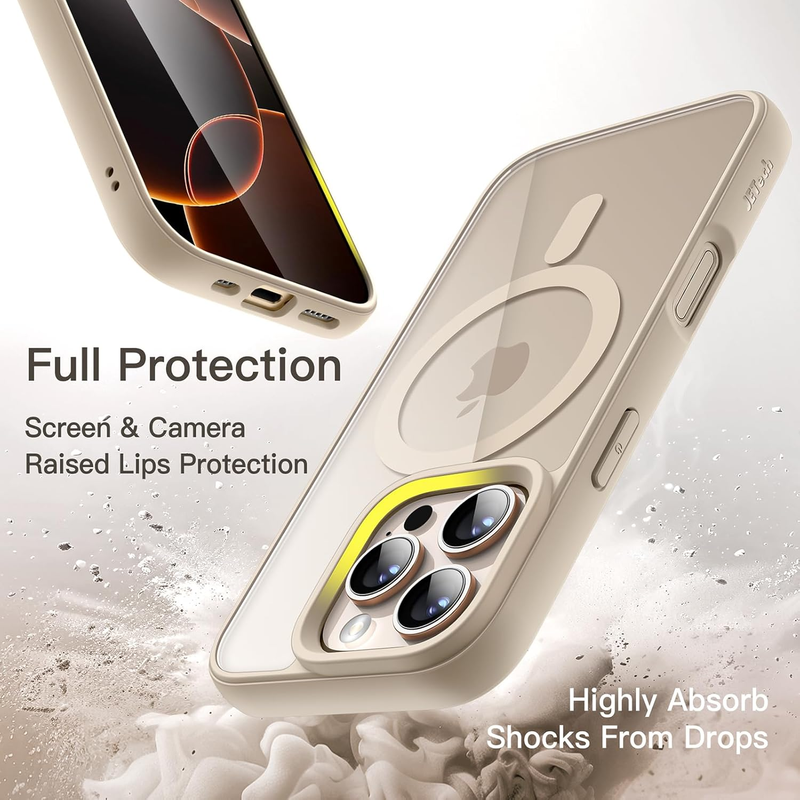 Magnetic Case for iPhone 16 Pro Max 6.9-Inch Compatible with MagSafe, Shockproof
