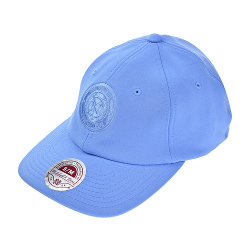 

Мужская кепка с напуском Mitchell - Ness New York City в тон, синяя, Black/white