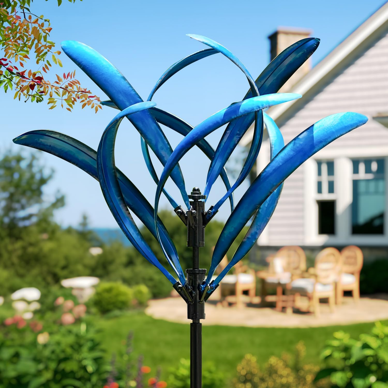 Wind Spinner for Yard and Garden - Large Metal Kinetic Wind Sculptures for Outdo