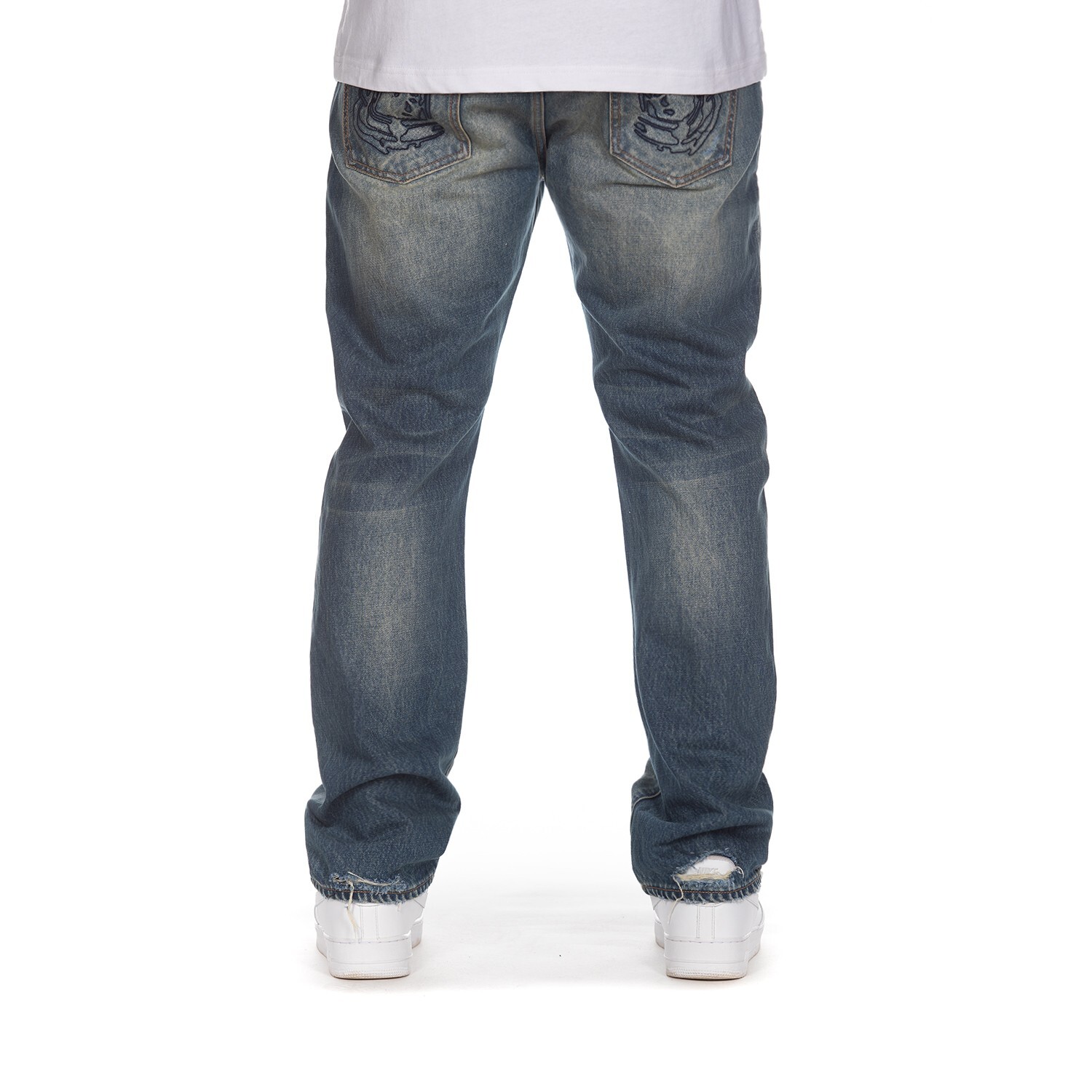 Pre-owned Billionaire Boys Club Jeans Men's Clothing Heart Fit Pant In Red
