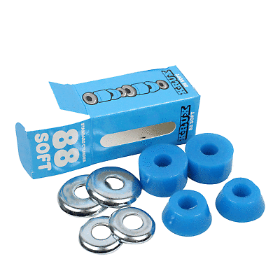 Krux Trucks Skateboard Bushings Worlds Best Cushions Soft 88A Blue