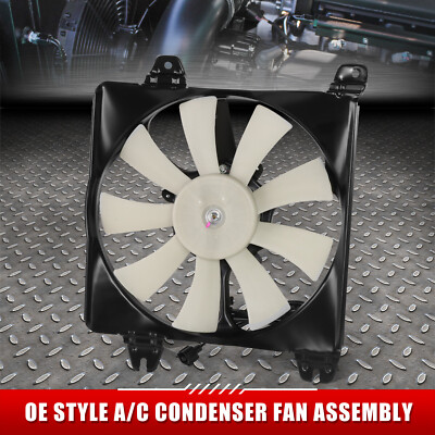 Для 01-05 Sebring Stratus Eclipse Coupe OE Вентилятор охлаждения конденсатора кондиционера в сборе