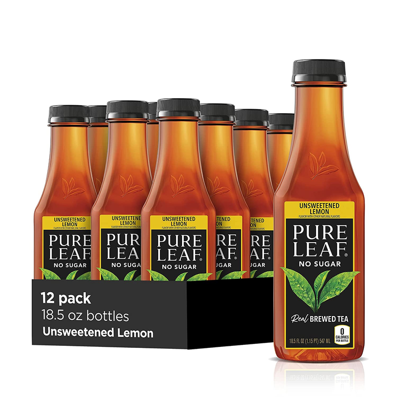 Unsweetened Black Tea With Lemon, Unsweetened, 18.5 Fl Oz (p
