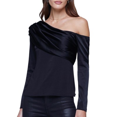 Pre-owned L'agence Sharma Top In Black