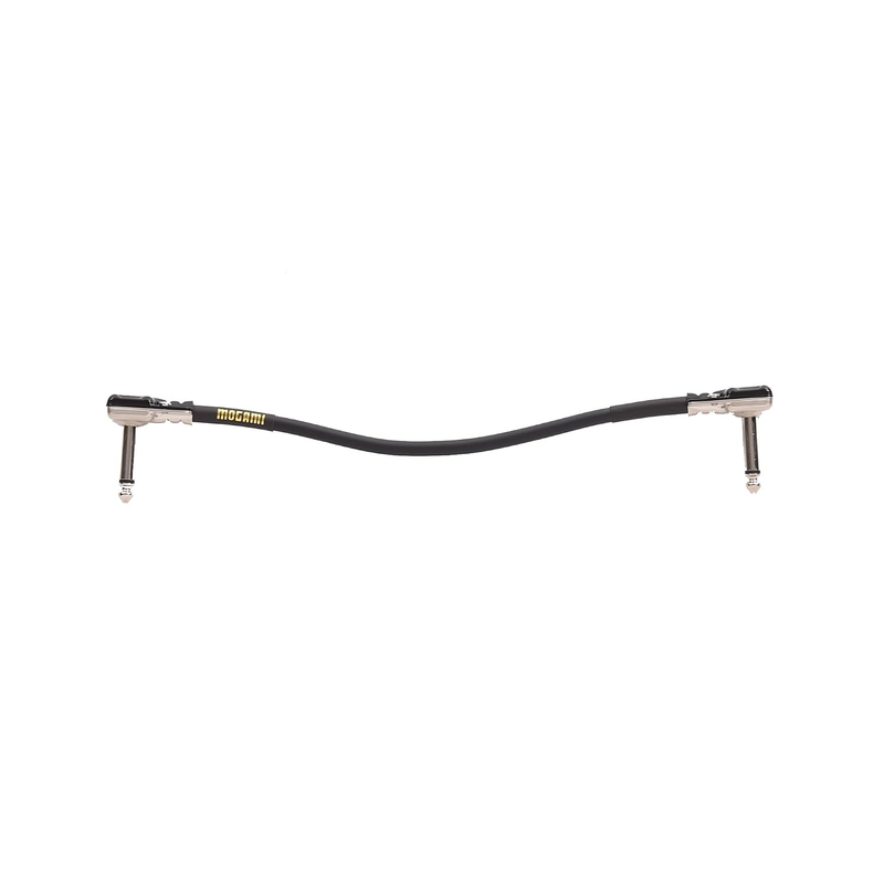 Mogami Gold Instrument PRR 1.0 Pancake Right Angle to Right Angle Pedal Cable -