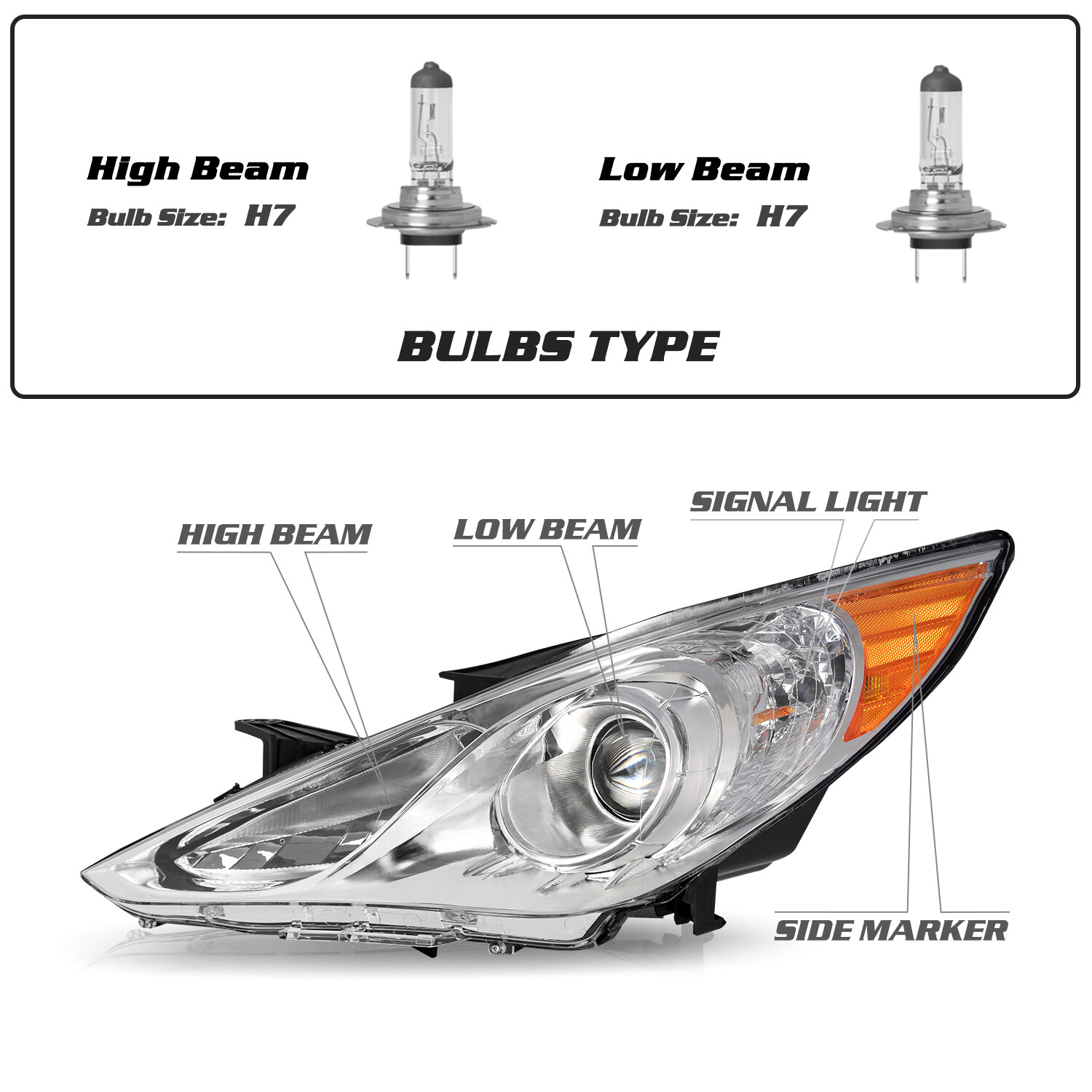 What Size Headlight Bulb for 2011 Hyundai Sonata: Expert Guide