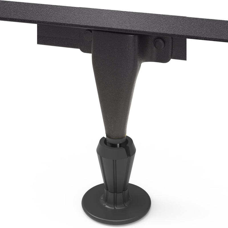 6Pcs Bed Frame Feet,Steel Stem Plastic Bed Frame Feet,Sturdy Bed Frame Legs for