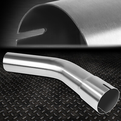 Выхлопная труба изгиба оправки из нержавеющей стали диаметром 3 дюйма, изготовленная на заказ под углом 45 градусов