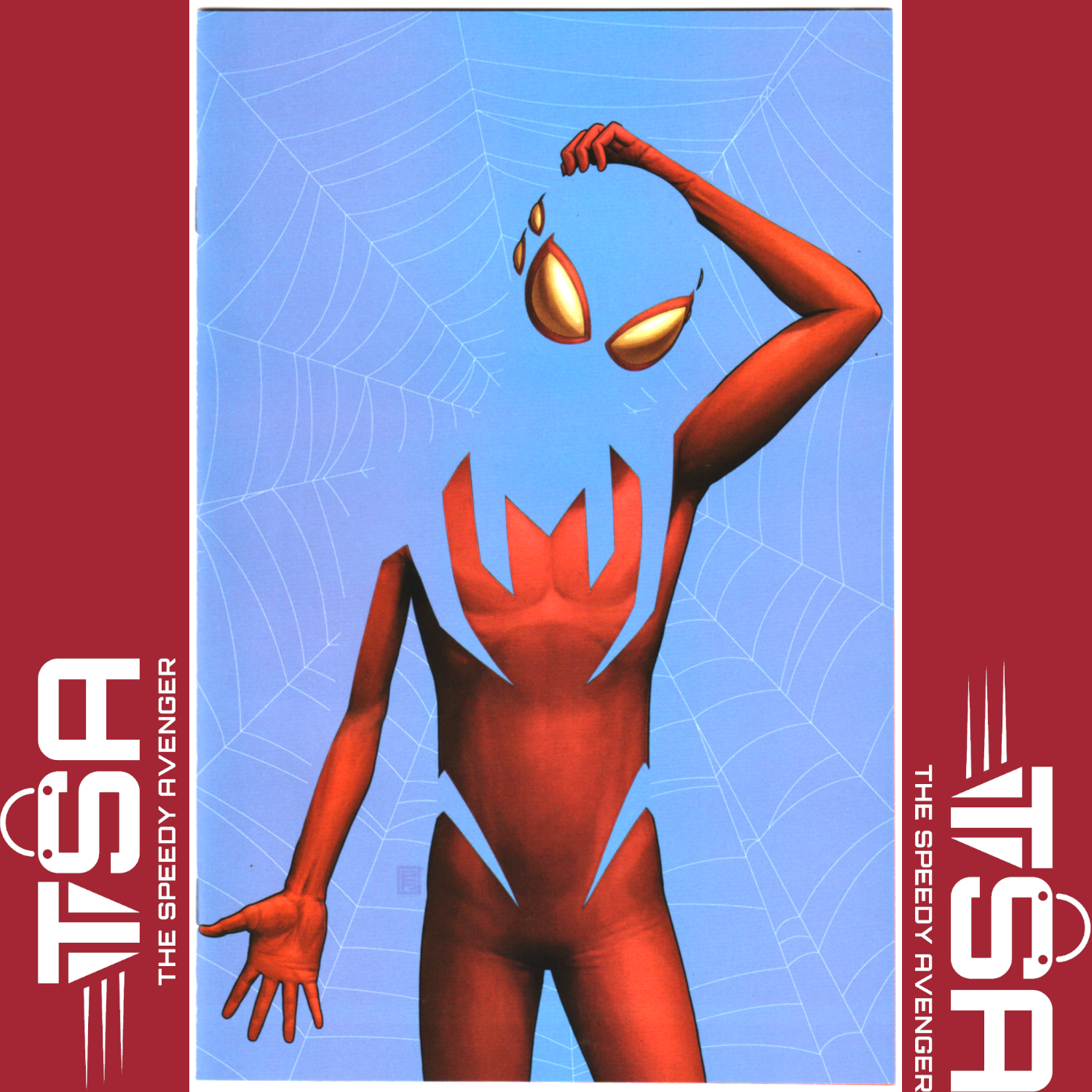 SPIDER-BOY #1 JTC John Tyler Christopher 2nd Printing Negative Space Variant