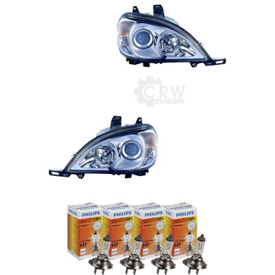 Set Opel Astra G Xenon Scheinwerfer Schwarz Links Rechts 97-04 D2S//H7 GARANTIE