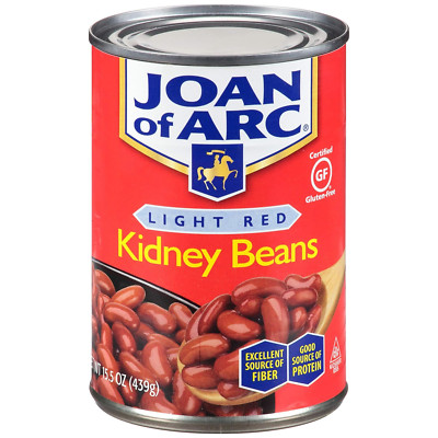 Joan of Arc Beans, Light Red Kidney, 15.5 Ounce Pack of 12