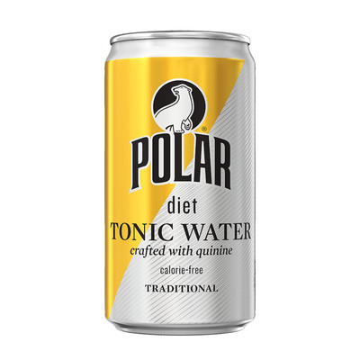 POLAR Diet Tonic Water - 24Pk 7.5Oz Cans | Low-Calorie, Same Refreshing Taste |