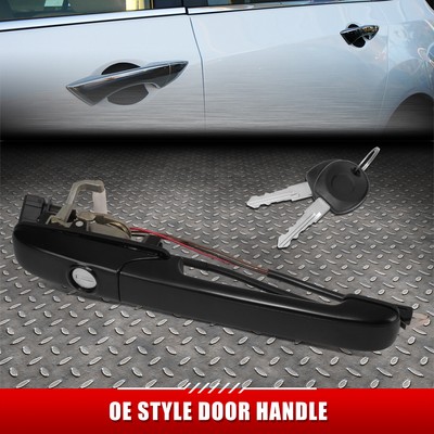 ДЛЯ 94-97 VW PASSAT ТЕКСТУРИРОВАННАЯ НАРУЖНАЯ РУЧКА ПЕРЕДНЕЙ ПРАВОЙ ДВЕРИ с ЗАМОЧНОЙ СКВАЖИНОЙ + КЛЮЧ