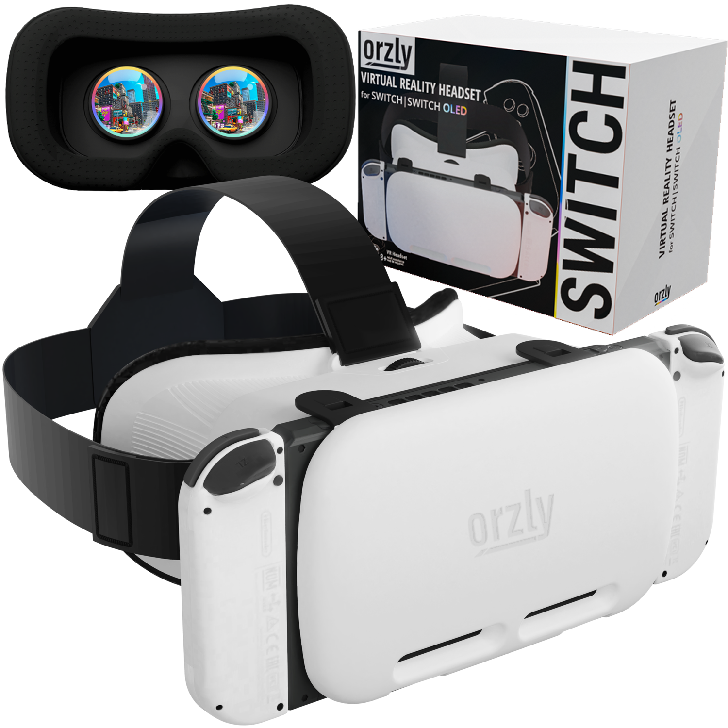 VR Headset designed for Nintendo Switch & Switch oled console - White | eBay VR Headset designed for Nintendo Switch & Switch oled console - White | eBay