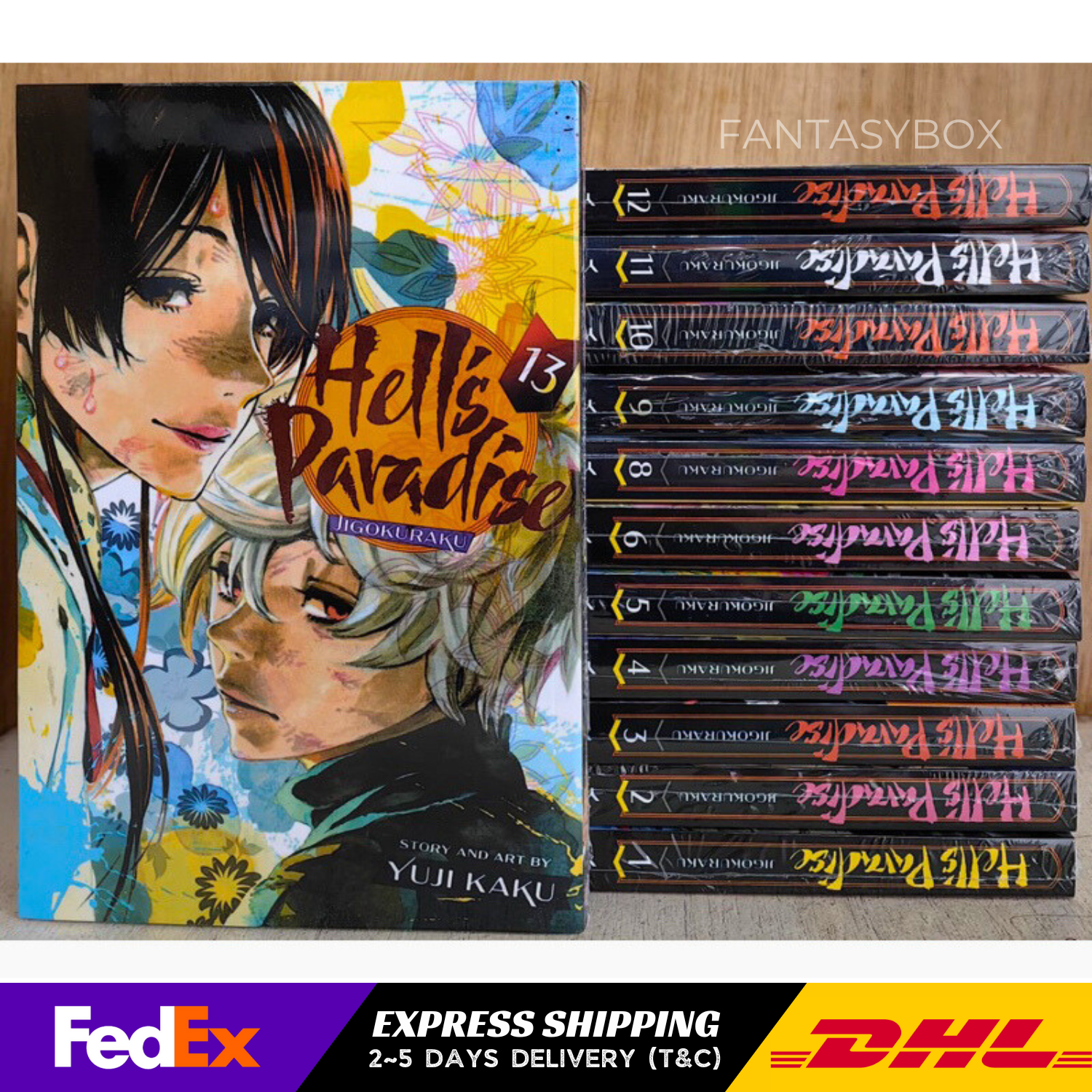 Hell's Paradise: Jigokuraku Manga English Full Set (Vol. 1 Hell's Paradise: Jigokuraku Manga English Full Set (Vol. 1
